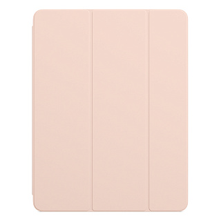 Обложка Smart Folio for 12.9-inch iPad Pro (4th generation) - Pink Sand,Кожанный чехол Folio для 12.9- IPad Pro 4-го поколения цвета розовый песок