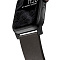 Ремешок Nomad Active Modern Leather Strap для Apple Watch 44mm/42mm. Цвет ремешок черный, застежка черный
