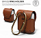 Чехол из натуральной кожи с карабином Elago genuine cow leather Case / Brown