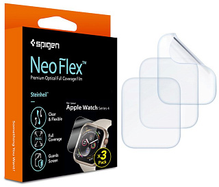 Защитная пленка Spigen Film Neo Flex - Apple Watch 4 44 mm