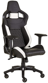 Игровое кресло Corsair T1 Race 2018 CF-9010012-WW (Black/White)
