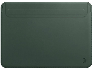 Чехол WIWU Skin New Pro 2 Leather Sleeve для MacBook Pro 13/Air 13 2018 (Green)