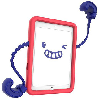 Детский чехол Speck Case-E  для iPad 9,7&quot; Pro/Air. Крепление для автомобильного кресла. Материал пластик. Цвет красный/синий