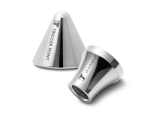 Комплект из двух алюминиевых наконечников для массажеров TimTam