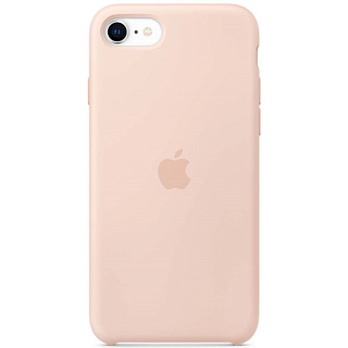 Apple iPhone SE Silicone Case - Pink Sand, Силиконовый чехол для Iphone SE цвета розовый песок