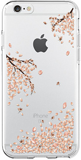 Чехол Spigen Liquid Crystal для iPhone 6/6s. shine blossom