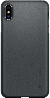 Чехол Spigen Thin Fit, gray - iPhone XS Max