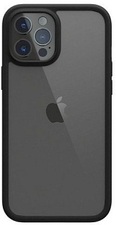 Чехол-накладка SwitchEasy AERO Plus для iPhone 12 Pro Max (6.7&quot;). Цвет: прозрачный черный