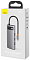 Хаб Baseus Metal Gleam Series 6-in-1 CAHUB-CW0G (Space Grey)