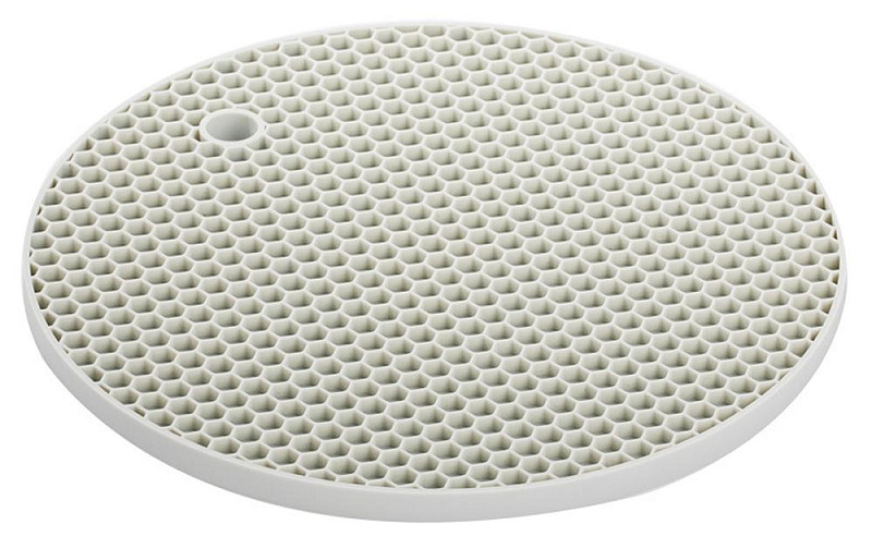 фото Подставка на стол Xiaomi Jordan & Judy Honeycomb Round Shaped Silicone Mat (Grey)