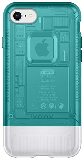 Чехол Spigen Classic C1, bondi blue - iPhone 8/7