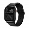 Ремешок Nomad Modern Slim Leather Strap для Apple Watch - 40/38mm. Цвет ремешка: черный 