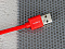 Кабель Rombica Digital MR-01, интерфейс Lightning to USB. Длина 1 м. Цвет красный.
