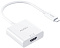 Переходник AUKEY CB-C01 ABS USB3.1 Type-c to HDMI F Adapter white