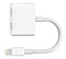 Переходник Belkin Lightning Audio + Charge RockStar для iPhone7/7Plus (White)
