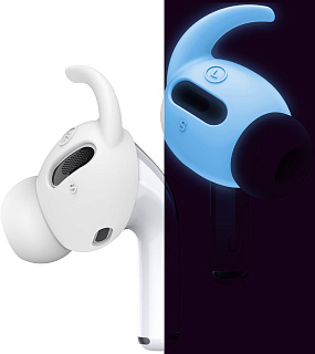 Держатели Elago Earbuds Hook (EAPP-BUDSHK-LUBL) для AirPods Pro (Nightglow Blue)