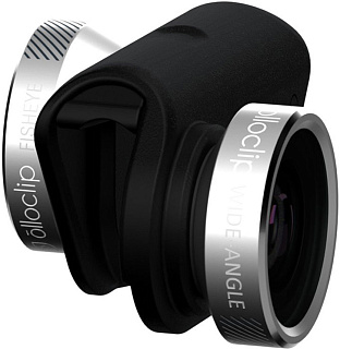 Объектив Olloclip 4-in-1 (OCEA-IPH6-FW2M-SB/B) для iPhone 6/6S/6 Plus/6S Plus (Black/Silver)
