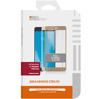 Защитное Стекло Full Screen Cover Huawei P20 Lite, С Черной Рамкой