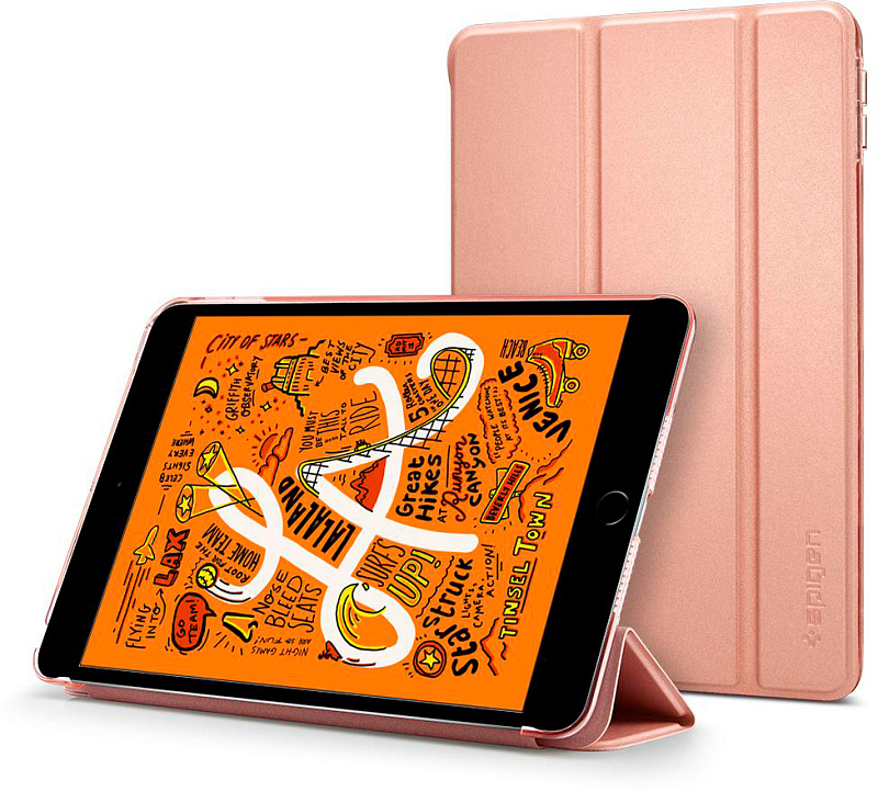 фото Чехол - книжка Spigen Smart Fold Case, r. gold - iPad mini 5 2019
