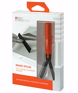 Набор INTERSTEP Smartstylus Чистящий + Стилус.