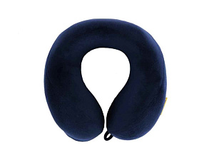 Подушка для путешествий с эффектом памяти Travel Blue Tranquility Pillow, увеличенная (212), цвет темно-синий