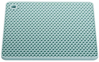 Подставка на стол Xiaomi Jordan & Judy Honeycomb Square Shaped Silicone Mat (Blue)