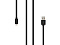 Кабель Rombica Digital MR-01, интерфейс Lightning to USB. Длина 1 м. Цвет черный.