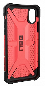Защитный чехол UAG для iPhone XR серия Plasma цвет красный/111093119393/32/4