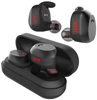 Беспроводные наушники Elari NanoPods Sport (Black)