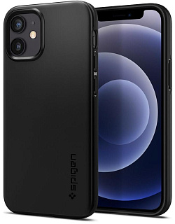 Чехол Spigen Thin Fit (ACS01739) для iPhone 12 Mini (Black)