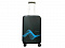 Чехол для чемодана размер M Travel Blue Luggage Cover M (595), цвет черный