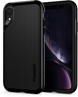 Чехол Spigen Neo Hybrid, jet black - iPhone XR