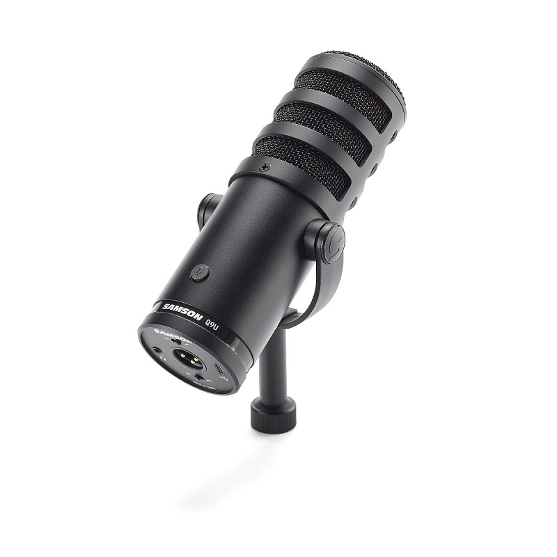 фото Samson. Профессиональный динамический микрофон Q9U (разъёмы XLR+USB)
