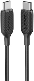 Кабель Anker PowerLine III (A8852H11) USB-C 60W 0.9m (Black)