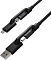 Кабель Nomad Universal Kevlar USB-C/USB-A/microUSB 0.3m (NM01512B00)