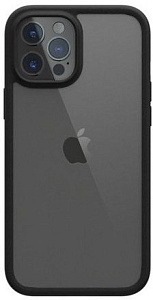 Чехол-накладка SwitchEasy AERO Plus для iPhone 12 & 12 Pro (6.1"). Цвет: прозрачный черный