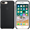 Силиконовый чехол Apple Silicone Case для iPhone 8 Plus/7 Plus, цвет (Black) чёрный