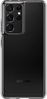 Чехол Spigen Liquid Crystal (ACS02347) для Samsung Galaxy S21 Ultra (Clear)