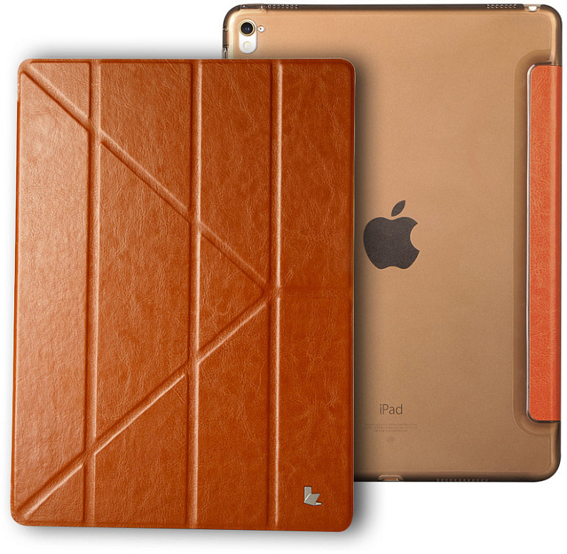 фото Чехол Jisoncase PU Leather JS-PRO-10R20 для iPad Pro 12.9 (Brown)