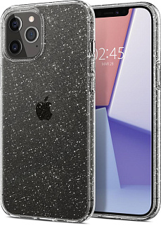 Чехол Spigen Liquid Crystal Glitter (ACS01614) для iPhone 12 Pro Max (Clear)