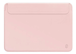 Чехол WIWU Skin New Pro 2 Leather Sleeve for MacBook Pro 13/Air 13 2018 Pink
