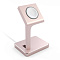 Подставка док-станция Satechi Smart Charging Stand. Совместима с Apple Watch 1/2/3, FitBit Blaze и почти любым смартфоном. Цвет розовое золото.
Satechi Smart Charging Stand for Apple Smartphone