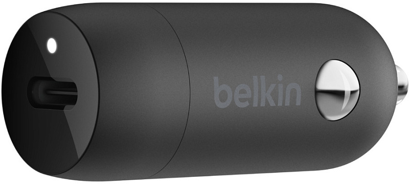 фото Автомобильное зарядное устройство Belkin Boost Charge (F7U099btBLK) USB-C 18W (Black)
