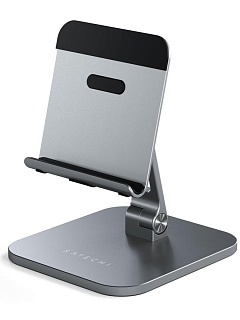 Подставка Satechi Aluminum Desktop Stand для iPad Pro - Space Gray. Материал алюминий. Цвет серый космос