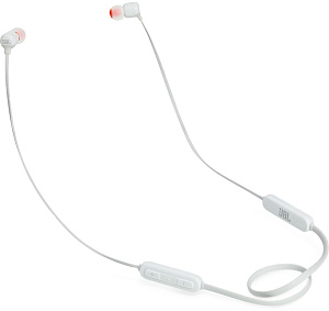 Bluetooth-наушники JBL T110BT с микрофоном (White)
