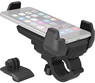 Держатель для смартфона iOttie Active Edge Bike Mount, black + GoPro adap. Black