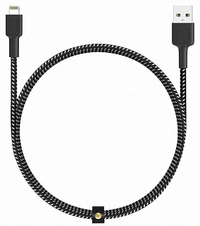 Кабель Aukey MFi Lightning 8 pin Sync and Charging Cable,L=1.2M*1,black & white