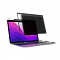 Защитная пленка SwitchEasy EasyProtector Privacy Screen for с эффектом защиты от посторонних глаз для MacBook Pro/Air 13 2020-2016 Цвет: прозрачный черный