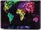 Чехол накладка пластиковая i-Blason для Macbook Pro13 A1706/A1708 Creative world map