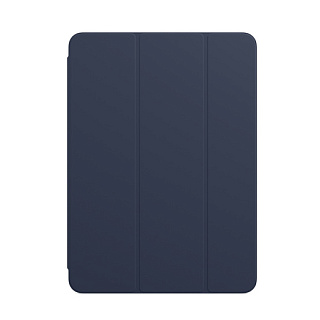 Apple Smart Folio for iPad Air (4th generation) Deep Navy. Кожанный чехол Folio для IPad Air 4-го поколения 10.9'' цвета темный ультрамарин